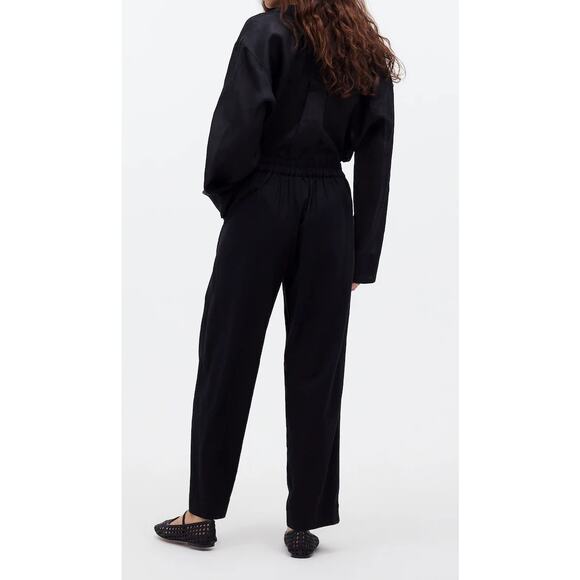 Madewell Pull-On Straight Crop Pant Size 10 NWT - Picture 4 of 7